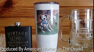 Personalized Etched 16oz Glass Beer Mug - Father's Day, Monogram, Customized Name, Custom Beer Gifts for Men, Birthday gifts for HIm, Engraved Stein, Ramsey