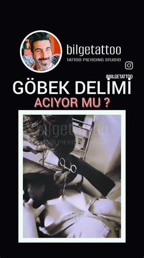 Göbek Delimi çok acır mı? #piercing #istanbul #kadıköy