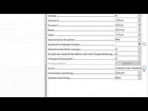 LibreOffice Base - Berichte