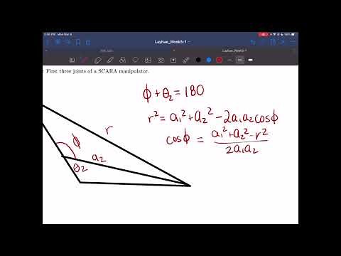 Inverse Kinematics - SCARA Manipulator