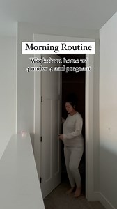 55K views · 2.1K reactions | I work from home 4 days a week and my husband works from home everyday. We try and take turns working and watching the kids. If one of us has to leave for an appointment or go into the office my dad usually comes over to help ‍ . . . . . #wfh #wfhmom #workingmom #mondaymotivation #morningroutine #momof4 #pregnant #ditl | Mika Laidler | Facebook
