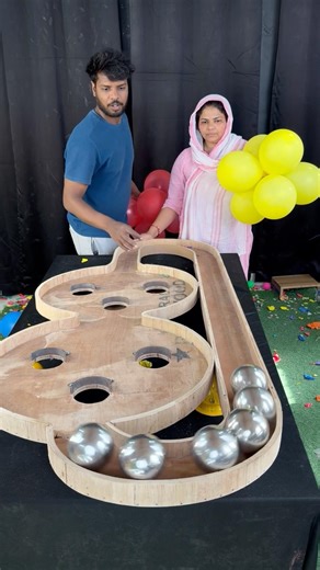 Husband vs wife best challenge next level game / part 25 #shorts