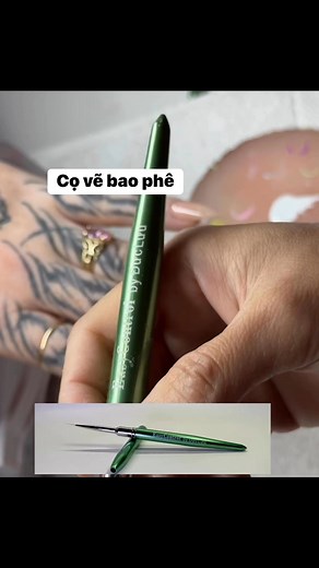 Liên hệ Đức Lưu để sắm ngay cây cọ vẽ Easy Control . Vẽ bao phê , bao sắc nét ❤️❤️❤️❤️ #nailsofinstagram #nailart #acrylicnails #nailsnailsnails #nails #nailsart | Nguyen My