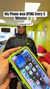 His Phone was Stuck at 67% and Weather 41 degree 😱 #shorts #moneytalkswireless #asmr