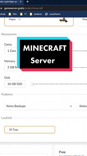 Jetzt kannst du eine eigene Server erstellen! #minecraft #minecrafttutorial #minecraftserver