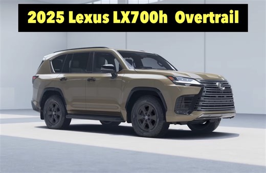 Is the New 2025 Lexus LX 700h Overtrail the Best New Full-size "Land Cruiser"?