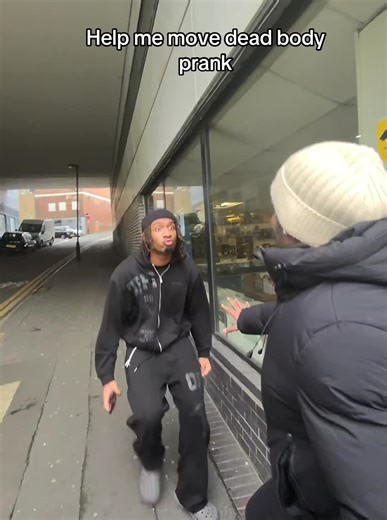 #fyp #vidoeviral #blowthisupforme #ukcomedy | help me move a body prank