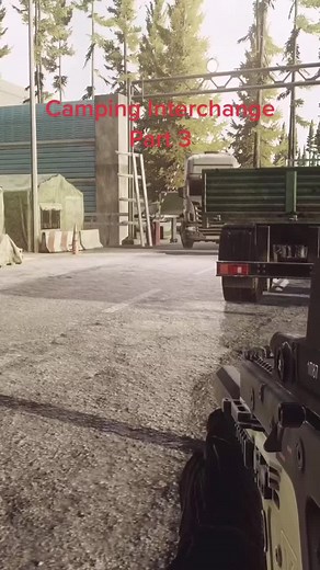 Camping Interchange part 3: laying down in the truck at emercom #escapefromtarkov #tarkov #eft #gamer #exfilcamper #twitch