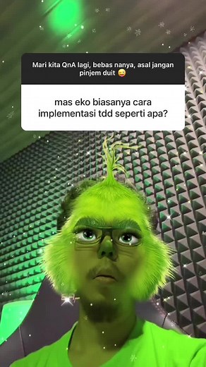 Bagaimana cara implementasi test driven development #programmerzamannow