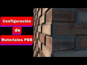 Configuración de texturas PBR para materiales realistas - Sketchup y V-ray