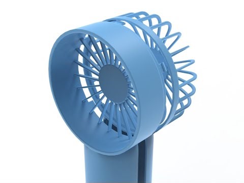SolidWorks Tutorial Part 2: Fan Grill and Snap Hook for Front & Rear Casing