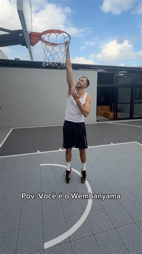 Como é ser o Victor Wembanyama 👽