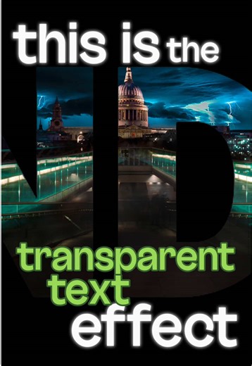 This transparent text effect looks fancy, but it’s actually really easy. I use it when I want my text to feel clean and part of the video, not just sitting on top. Here’s how to do it in CapCut 1. Open a new project and add your video to the timeline. 2. Tap the clip, go to Video, scroll down to Canvas, turn it on, choose Colour, and pick black. 3. Scroll back up and lower the Scale to 20%, then drag the video out of the frame. 4. Go to Text, tap Add text, and drag the default text onto the time