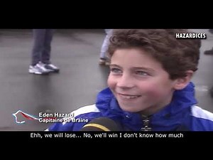 Eden Hazard First Interview in TV (Subbed English)