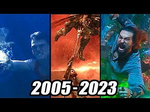 Evolution of AQUAMAN fighting | 2005-2023