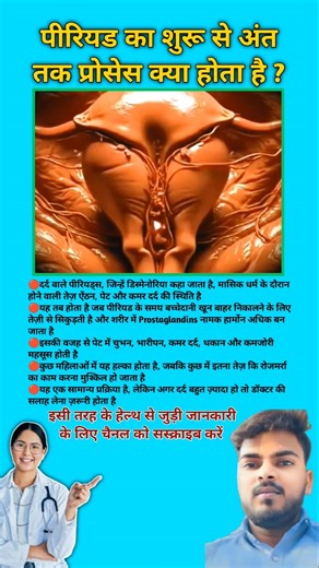 पीरियड का शुरू से अंत तक प्रोसेस क्या होता है ? Period problem in women #viral #periods #pregnancy
