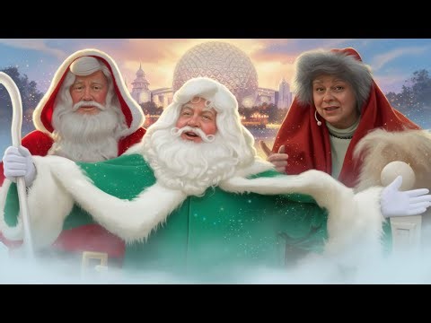 ⭐ EPCOT’s 3 Holiday Santas 🎄 France, Italy & UK!