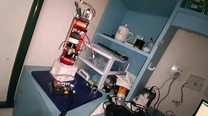 Dummy四轴拖动示教，数据以JSON格式储存。(过几天把剩下两轴也加上)