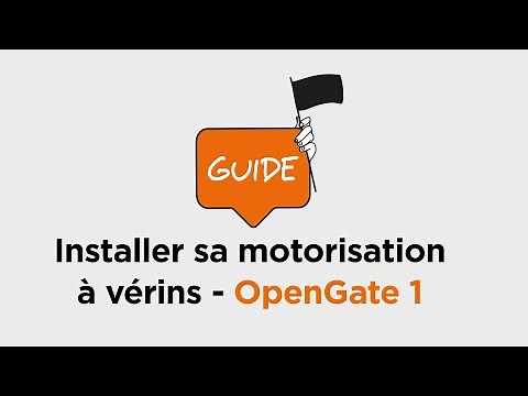 OpenGate1 - Vidéo d'installation motorisation à vérins