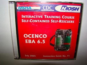 MSHA IG-91 Mine Safety Training Video (Ocenco EBA 6.5 Training Course), Used | eBay