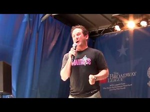 Christopher Fitzgerald Sings From Waitress