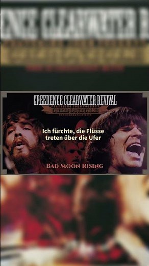 Bad Moon Rising with German lyrics!