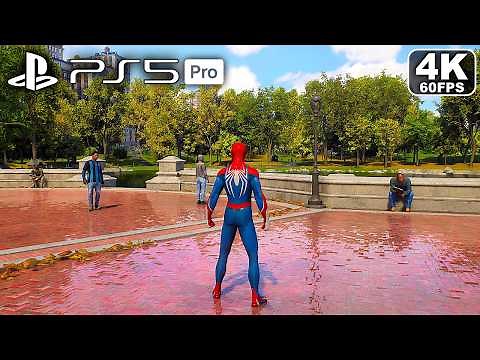 Spider-Man 2 PS5 PRO Gameplay Ray Tracing 4K 60FPS