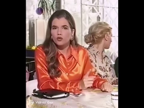 90s Orange Satin Blouse (Long Sleaved)