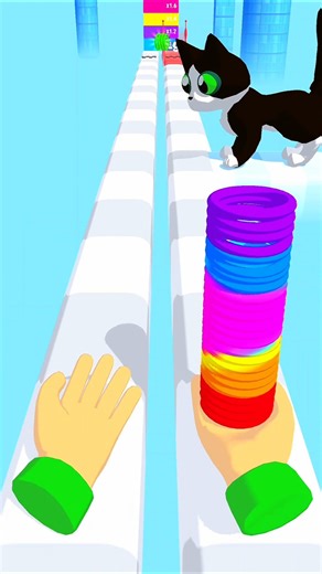 Toy Spring Lvl.1 - Collect, Multiply & Paint Springs ⭕🔥 #shorts #games #toyspring #gameshorts