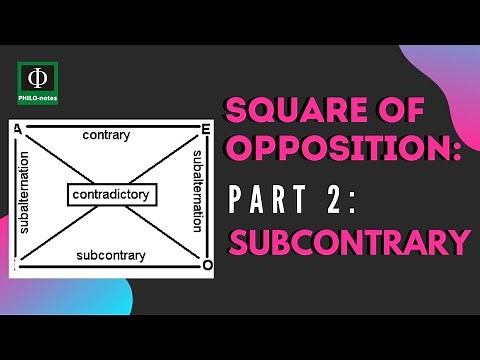 Square of Opposition (Part 2): Subcontrary