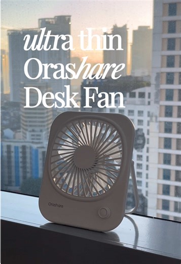 Ultra Thin Mini Desk Fan for Office Use