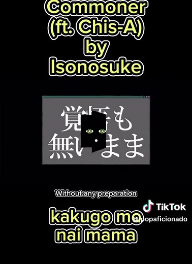 isonosuke released this earlier this year. The title is “凡愚” which is read as “Bongu” and translated as “Commoner”. The song features the VoiSona voicebank Chis-A. #isonosuke #commoner #vocaloid #voisona #japanesesong #englishlyrics