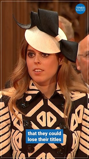 “He’s going to strip everyone that’s not a working member of the royal family of their titles.” Prince William plans to strip all non-working members of the royal family of their titles when he becomes king, says @schofieldkinsey | Times Radio