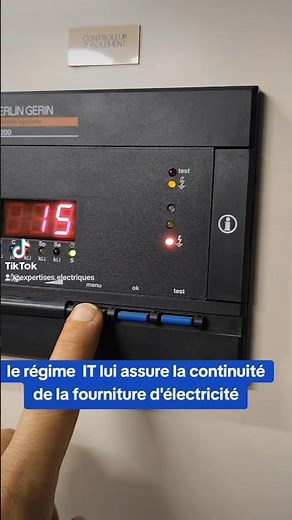 Schéma de liaison à la terre IT régime de neutre #electrotechnique #electric #électricitė