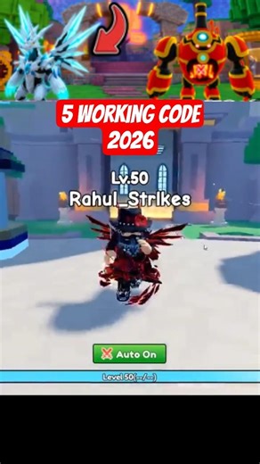 Just found New Code Of Catch A Monster In Roblox | Rahul Strike's | Roblox #shorts #gameplay