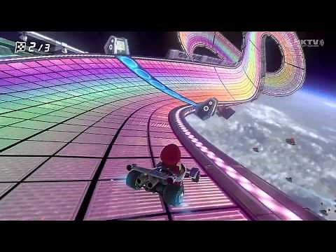 【マリオカート8】レインボーロード ショートカット Part １