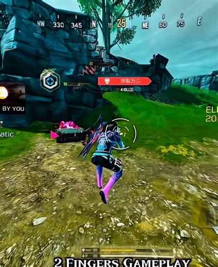 Aggressive Two Fingers Gameplay in Call of Duty Mobile