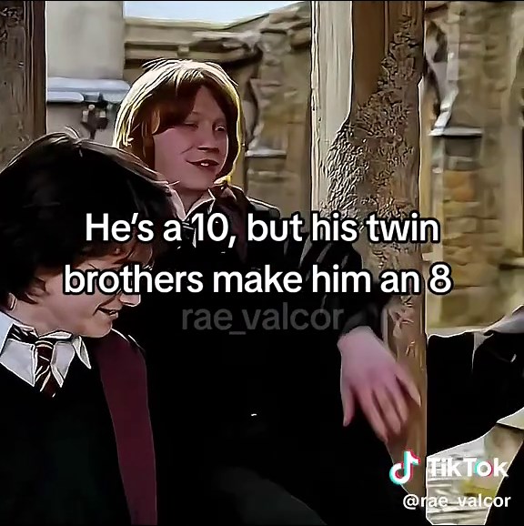 Ron Weasley Aesthetic: He's a 10 but His Twin Brothers Make Him an 8