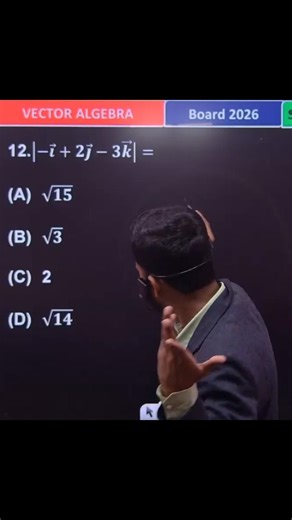 Modulus of a Vector: Quick tutorial for Class 12