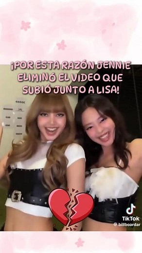 ¡POR ESTÁ RAZÓN JENNIE ELIMINÓ SU VIDO JUNTO A LISA! 😔😱 #fypシ゚viral #kpop #kpopgrupo #youtubeshorts