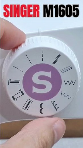 How to Use the Stitch Selector on the Singer M1605 Sewing Machine