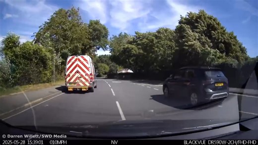 528K views · 5.2K reactions | Instant karma... 臘‍♂️ Here is the moment a speeding motorist was stopped in his tracks by Police after overtaking a learner driver outside a school. Read more at https://www.islandecho.co.uk/instant-karma-for-speeding-driver-who-overtakes-learner-and-makes-obscene-gesture/. | Island Echo | Facebook