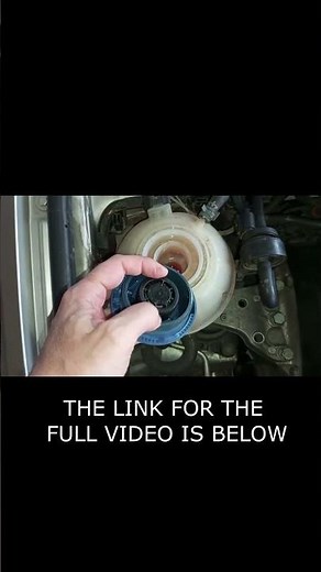 Symptoms Of A Bad Expansion Tank Cap#carproblems#coolant #coolantleak#overheating