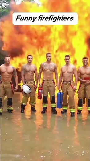 Funny firefighters