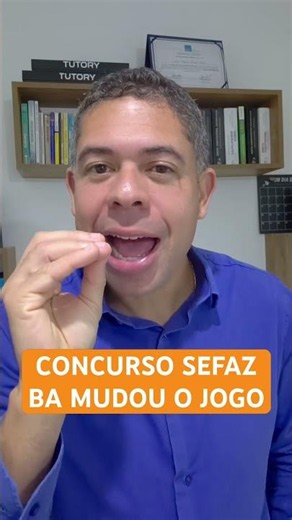 Concurso SEFAZ BA mudou o jogo…