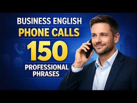 Master Business Phone Calls in English – 150 Real Sentences for Work