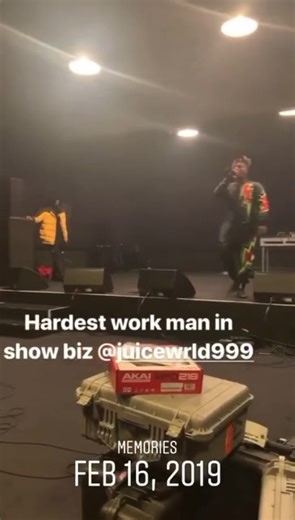 Juice WRLD Concert Rehearsals: Behind the Scenes