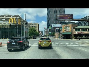 Driving from Chicago River North to wheeling Illinois 4K - 6/18/24- Subscribe 👍