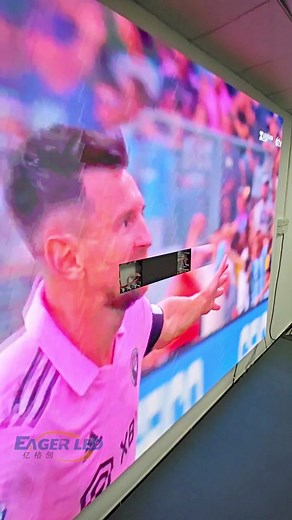 The large LED screen in the conference room is being maintained#eagerled #ledwall #fyp #indoorledscreen #ledmodules #leddisplay #ledscreen