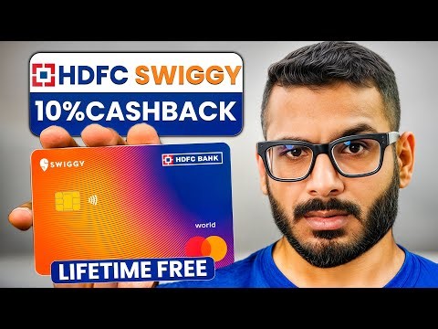 Swiggy HDFC Credit Card - Lifetime Free & 10% Cashack